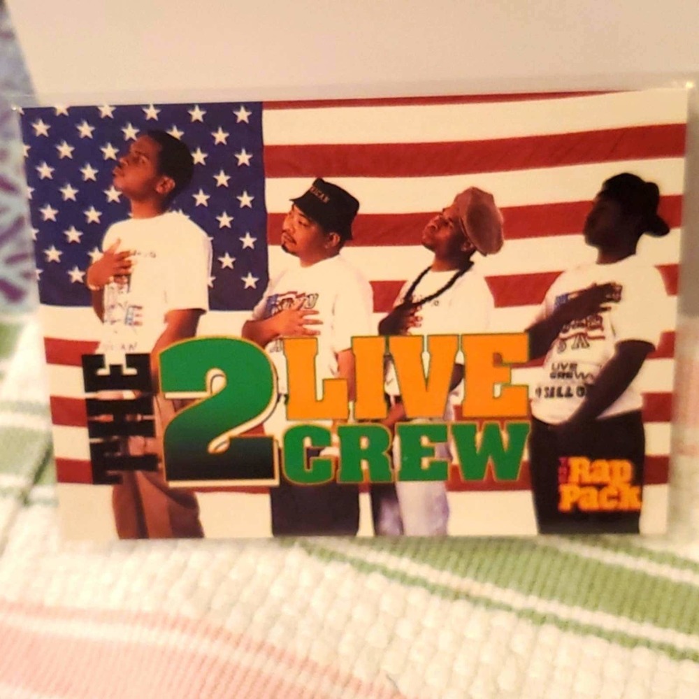 1991 Rap Pack - The 2 Live Crew Card - featuring Uncle Luke